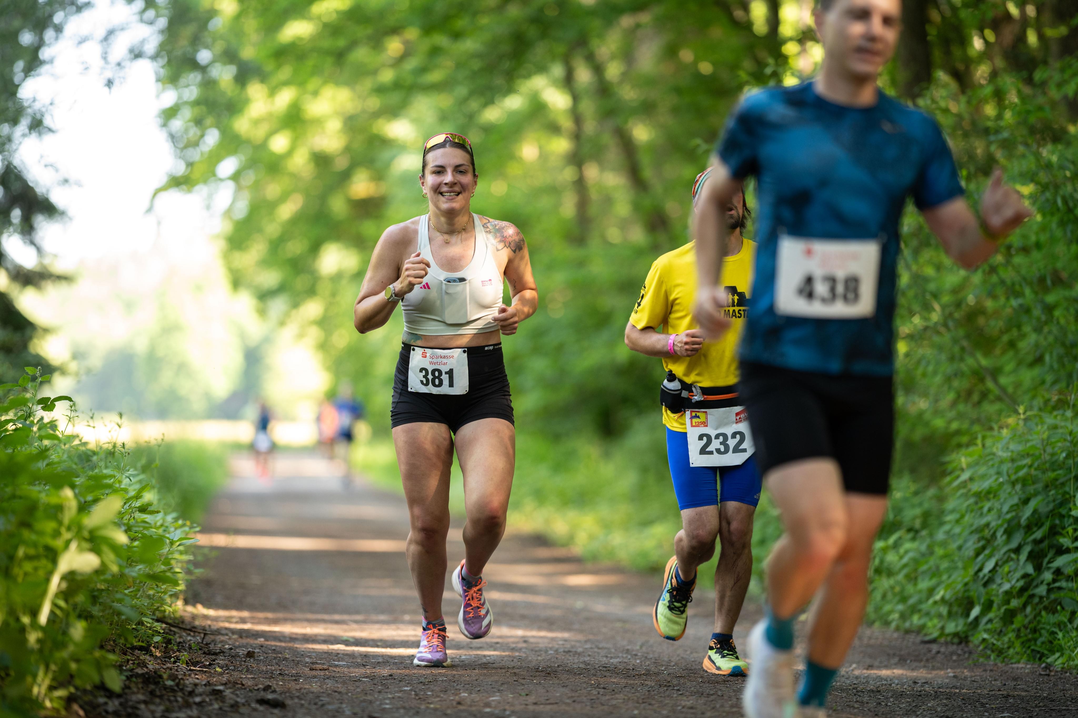 TSG Leihgestern beim Pfingstlauf in Krofdorf-Gleiberg